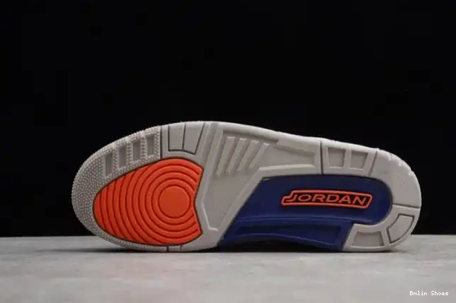 Bmlin Shoes 3 Air Retro 'Knicks 136064-148 Rivals' Jordan 0501